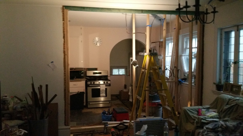 Illustration for article titled Cabinet Installation Has Commenced
